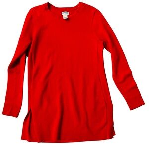 Duluth Trading Co Women’s S’no Sweat Crewneck Tunic Sweater